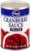 Kroger cranberry sauce jellied Calories