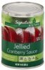 Safeway cranberry sauce jellied Calories