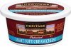 American Heritage cream cheese light soft Calories