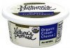 Natures Promise cream cheese organic Calories