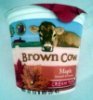 Brown Cow cream top maple Calories