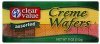 Clear Value creme wafers assorted Calories
