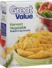 Great Value crisp snacks baked harvest vegetable Calories