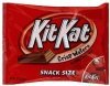 Kit Kat crisp wafers in milk chocolate, snack size bars Calories