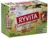 Ryvita crispbreads pumpkin seeds & oats Calories