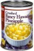 Vons crushed fancy hawaiian pineapple in heavy syrup Calories