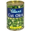 Allens cut okra Calories