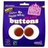 Cadbury dairy milk giant buttons Calories