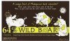 Wild B(o)ar dark chocolate bar single origin, 64% cocoa Calories