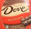 Dove dark chocolate bar Calories