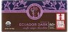 Equal Exchange dark chocolate ecuador dark, 65% cacao, organic Calories