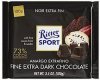 Ritter Sport dark chocolate fine extra Calories