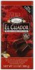 El Cuador dark chocolate premium, 70% cocoa Calories