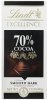 Lindt dark chocolate smooth dark, 70% cocoa Calories