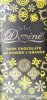 Divine dark chocolate with ginger and orange Calories