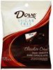 Dove dark chocolates silky smooth, sugar free, chocolate creme Calories