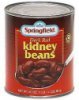 Springfield dark red kidney beans Calories