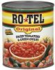 Ro-Tel diced tomatoes & green chilies original Calories
