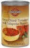 Raleys Fine Foods diced tomatoes petite, with jalapeno peppers Calories
