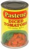 Pastene diced tomatoes with italian spices Calories