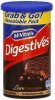 McVities digestives dark chocolate Calories