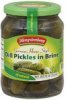 Hengstenberg dill pickles german home style, in brine Calories