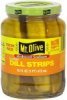 Mt. Olive dill strips reduced sodium Calories