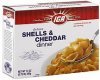 IGA dinner deluxe shells & cheddar Calories