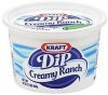 Kraft dip creamy ranch Calories