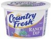 Country Fresh dip ranch Calories