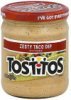 Tostitos dip zesty taco flavored Calories