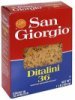 San Giorgio ditalini 36 Calories