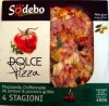 Sodebo dolce pizza 4 stagioni Calories