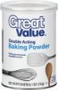 Great Value double acting baking powder Calories