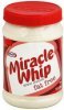 Miracle Whip dressing fat free Calories