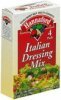 Hannaford dressing mix italian Calories