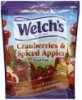 Welchs dried fruit cranberries & spiced apples Calories