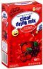Cool Splashers drink mix clear, fruit punch Calories