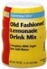 Guaranteed Value drink mix old fashioned lemonade Calories