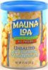 Mauna loa dry roasted macadamias unsalted Calories