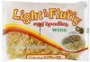 Light 'n Fluffy egg noodles wide, enriched Calories