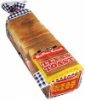 Butter Krust enriched bread texas toast Calories