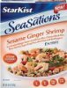 Starkist Seasations entree sesame ginger shrimp Calories