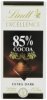 Lindt excellence extra dark chocolate 85% cocoa Calories