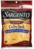 Sargento fancy shredded cheese colby-jack Calories