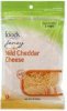 Lowes foods fancy shredded cheese mild cheddar Calories