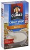 Quaker farina creamy wheat Calories