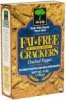 Tree of Life fat free bite size snack crackers cracked pepper Calories