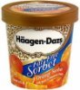 Haagen Dazs fat free sorbet orange Calories