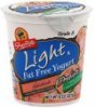 ShopRite fat free yogurt guava, light Calories